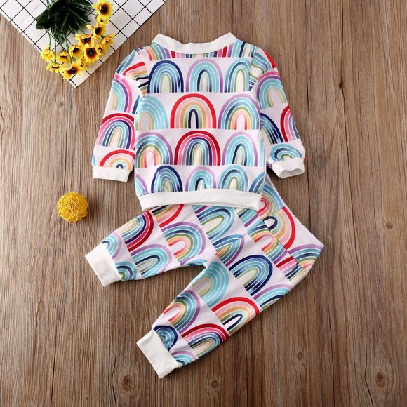 Matching Sets Rainbow Baby Girls Kimono Outfit Poshmark